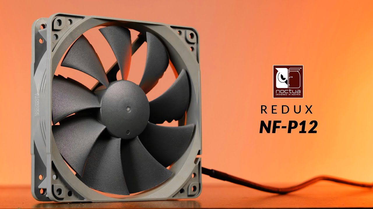 Nf Radiator Small Fan Noctua NF-P12 Redux-1700 PWM 120mm Cooling Fan - High ...