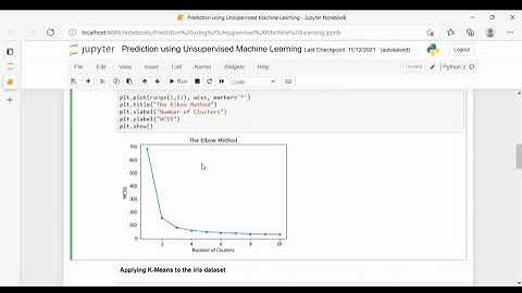 Prediction using Unsupervised Machine Learning - The Sparks Foundation Internship #Task 2