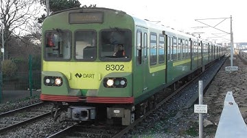Irish Rail 8300 Class Dart Train 8302 - Blackrock Station, Dublin