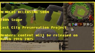 Join 2004scape Lost City! F2P worlds moving to Members worlds soon!