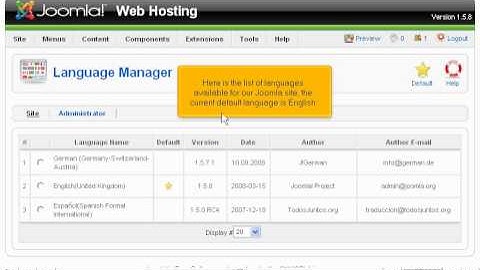How to change a site