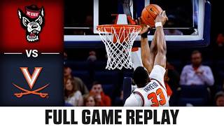 NC State vs. Virginia Full Game Replay | 2025-26 ACC Men's Basketball