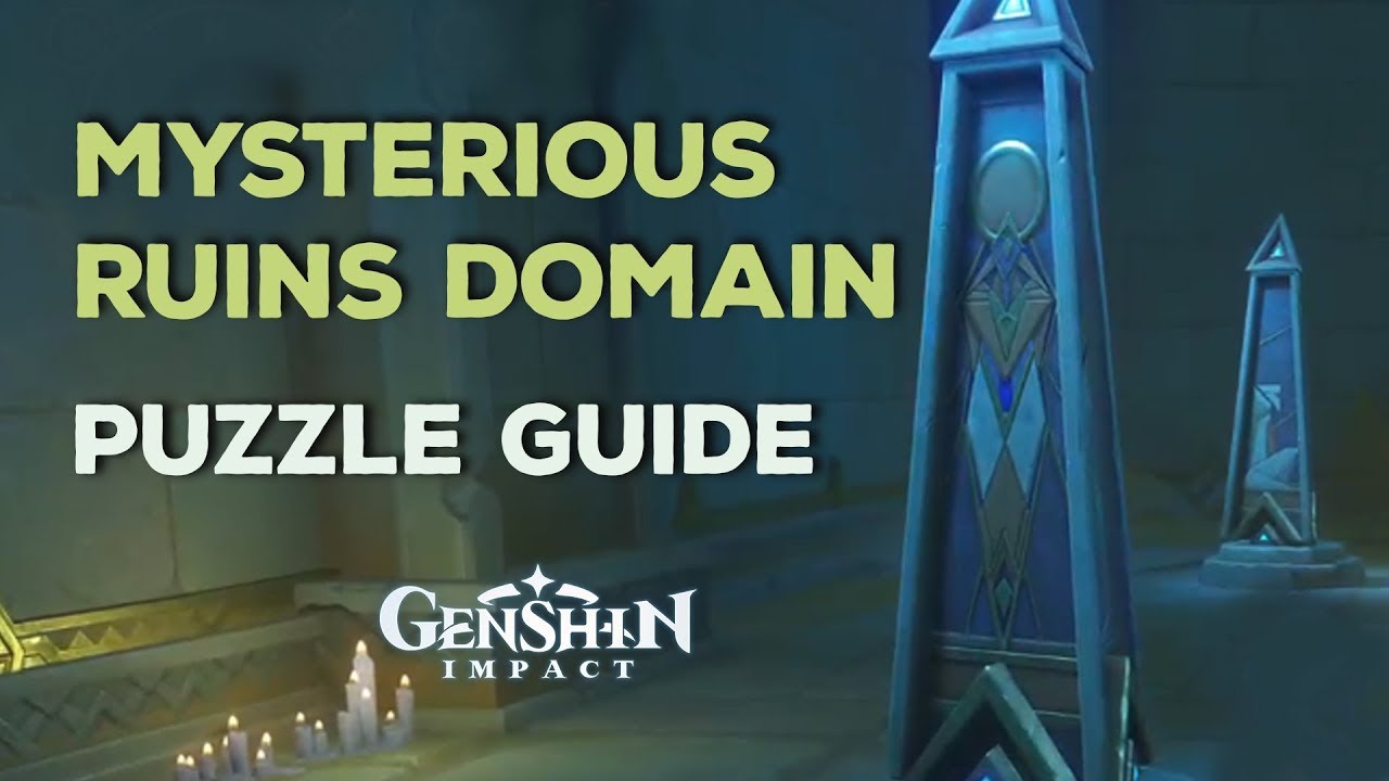 Mysterious Ruins Domain & Puzzle Guide | Secret Of The Scorching Desert | Genshin Impact Version 3.1