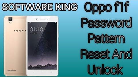 OPPO F1F Pattern Unlock Without Data Lose | Pattern read no box 100% Working By Software king11