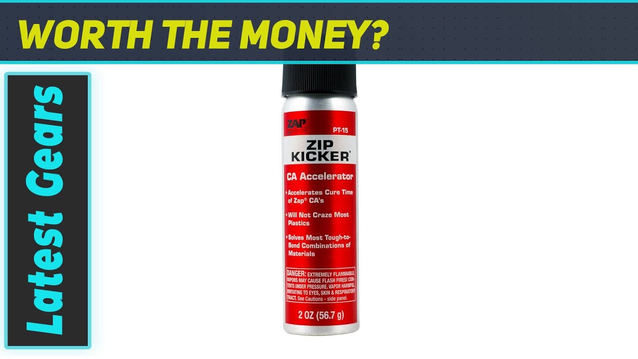 Zip Kicker Accelerator by Pacer: The Best Quick Set Solution for Super Glues!