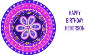 Heherson   Indian Designs - Happy Birthday