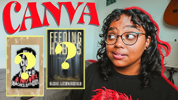 Designing 2 book covers for FREE - testing out Canva!