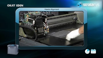 Stratasys Academy | Eden Series: Aligning the Print Heads