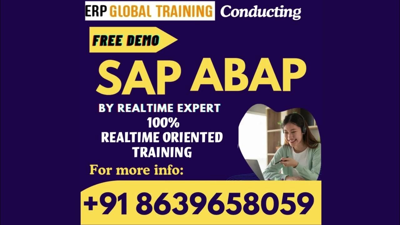 "SAP ABAP Training for Beginners | Master SAP Programming Skills ...