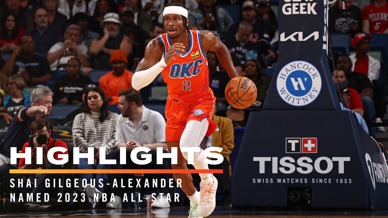 Best Plays From NBA All-Star Reserve Shai Gilgeous-Alexander