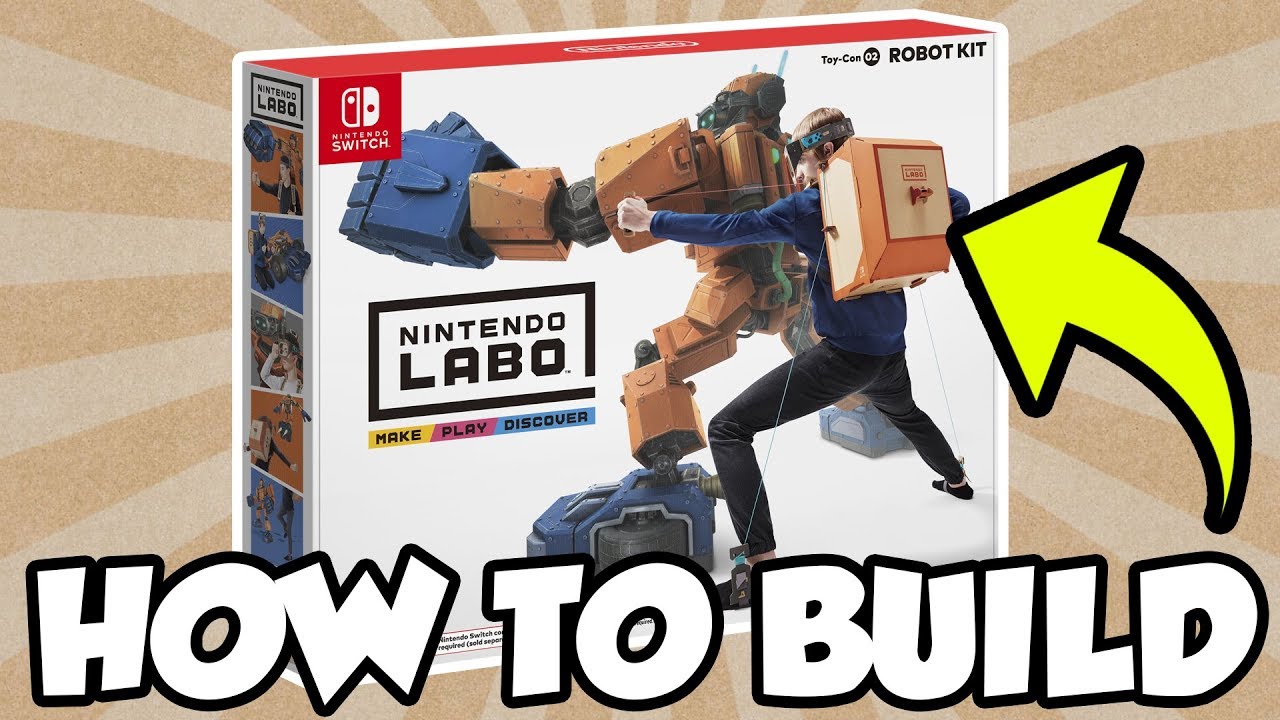 ATTACKS! 🤖 | Nintendo Labo Robot Kit Gameplay! [🔴LIVE]