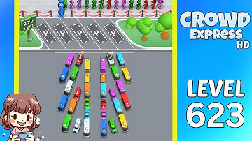 Crowd Express Level 623 Solution Walkthrough
