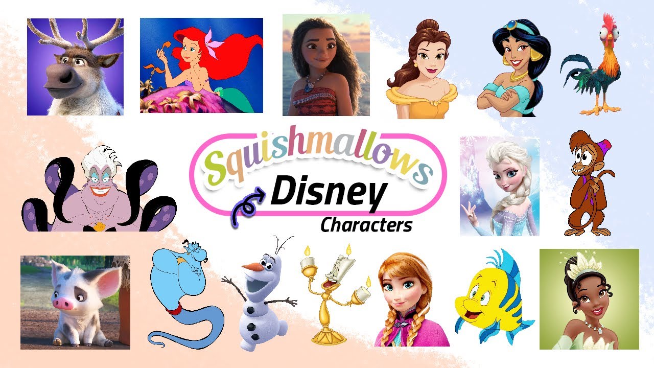 Disney Characters / Disney Squishmallow List / Leo & Lia Kids TV 