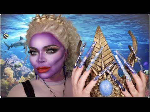 ASMR Under the Sea Treasures + Nail Tapping