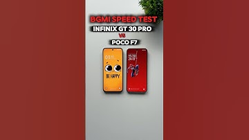 What if I Told You Poco F7 Beats Infinix GT30 Pro in BGMI Performance?