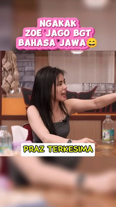 Zoe medok bgt bhasa nya😄 #like #prazteguh #closethedoor #viral #podcast #comedy #video #shorts #zoe