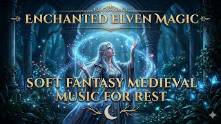 Enchanted Elven Magic | Soft Fantasy Medieval Music for Rest &amp; Sleep