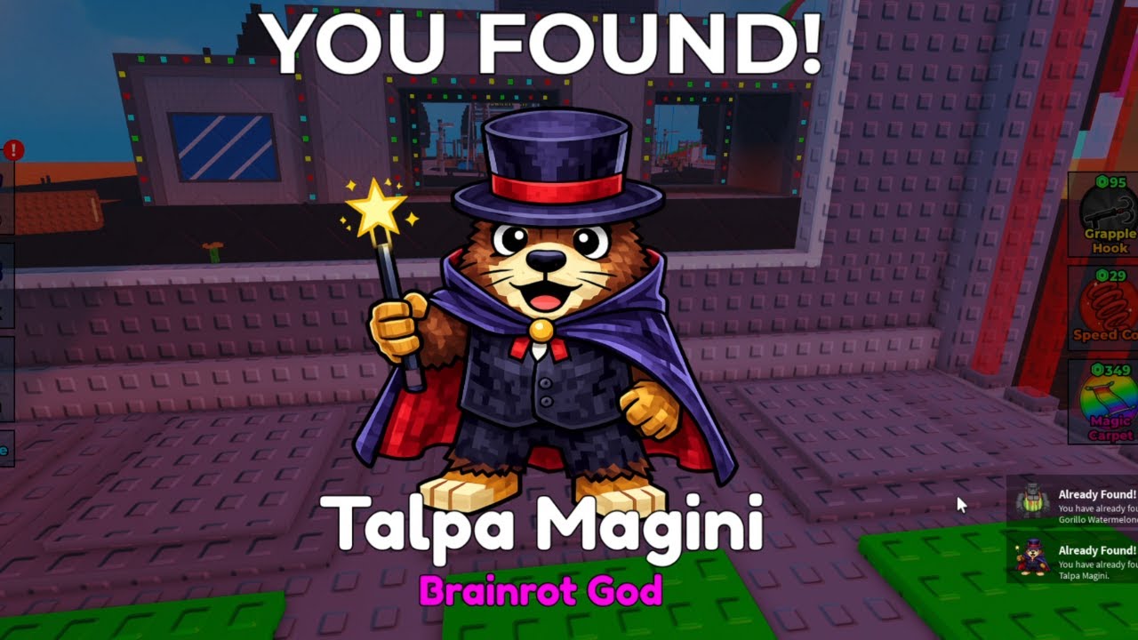 How To Get Talpa Magini Brainrot In Find the Brainrot [370] 