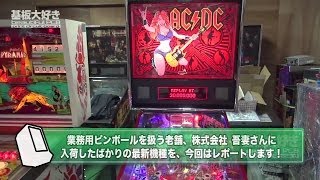 日本初登場ピンボール、AC/DC LUCI & STAR TREK