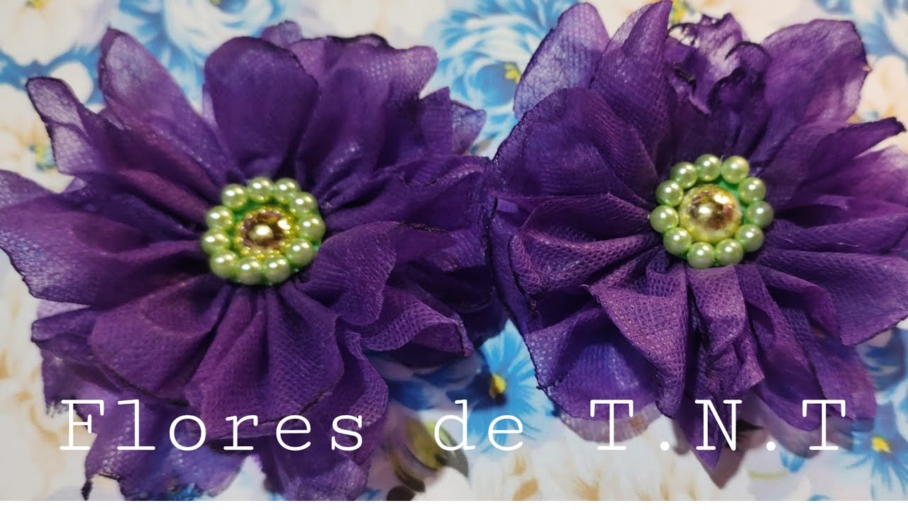 ARTESANATO | FLOR DE T.N.T | Reciclagem ♻️ 😍