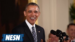 President Obama Picks Kansas To Win NCAA Tournament