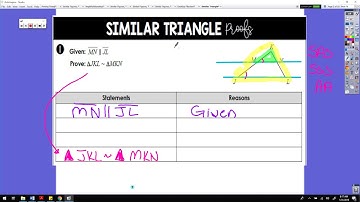 Similar Triangles Proofs