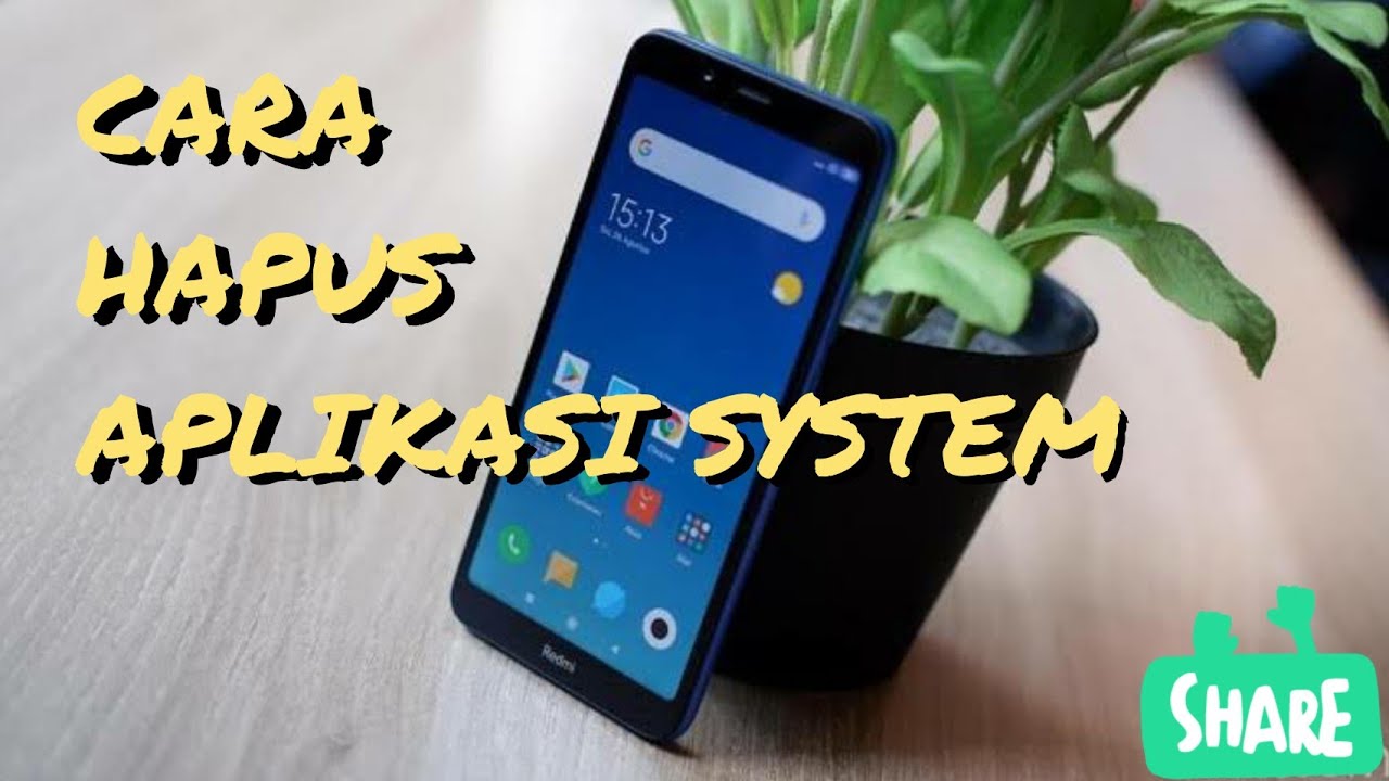 CARA MUDAH HAPUS APLIKASI BAWAAN XIAOMI ROOT - YouTube