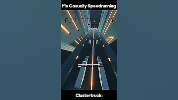 how did i do? #speed #clustertruck #shorts