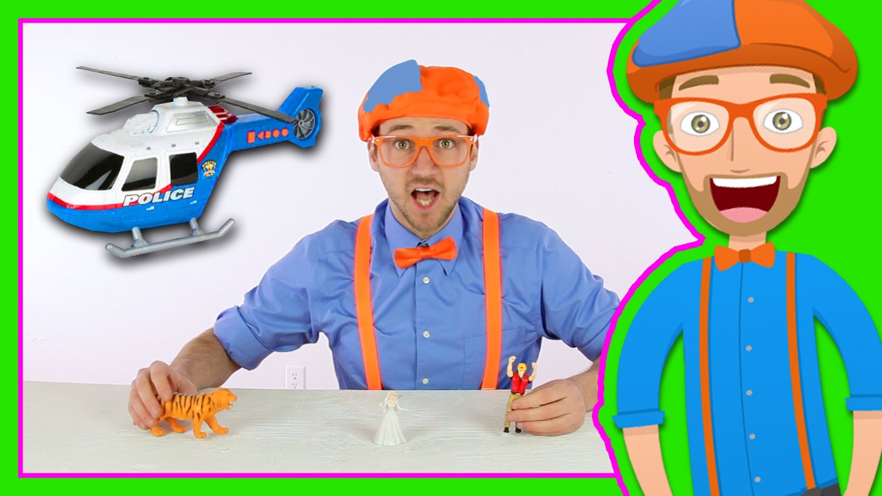 blippi toy videos