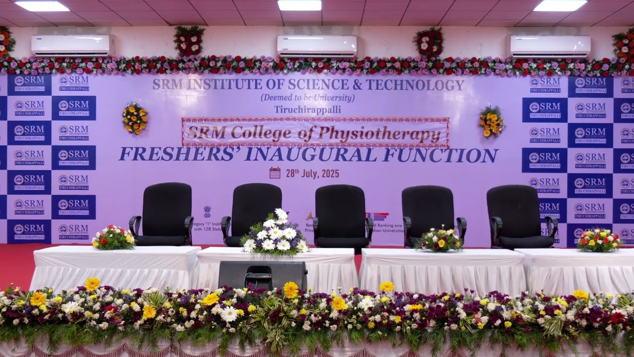 28.07.2025 SRM IST AHS  INAUGURAL FUNCTION