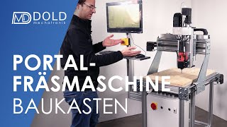 Vorstellung der EMS1620A-Basic Portal-Fräsmaschine | Bausatz für CNC-Einsteiger #cnc @doldcnc