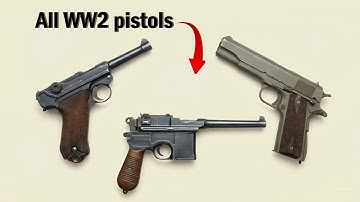 Every Handgun Used in World War II Explained