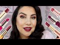 DRUGSTORE & LUXURY... Random New Lipstick Try-On