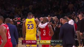 Mayweather's reaction to the fight against cp3 and rondo