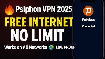 Psiphon VPN 2025 🔥|| SETTINGS🔥 || CONNECT WITH ALL NETWORK WITH LIVE PROOF 🔥