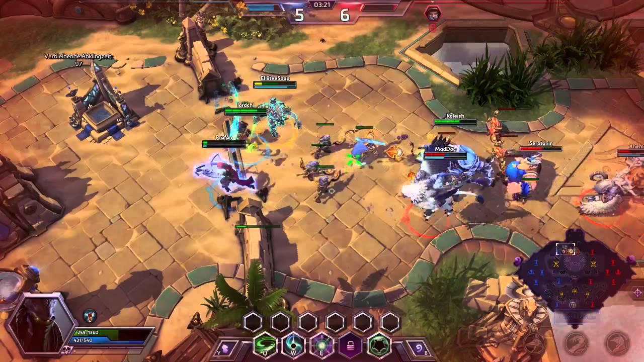 Lets Play Heros Of The Storm Heldenliga, Spielersuche - 1 / 7