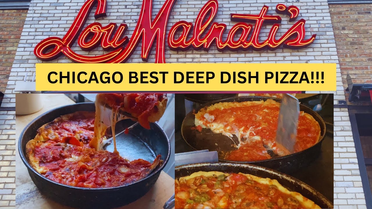 Chicago's Best Deep Dish Pizza Must try! YouTube