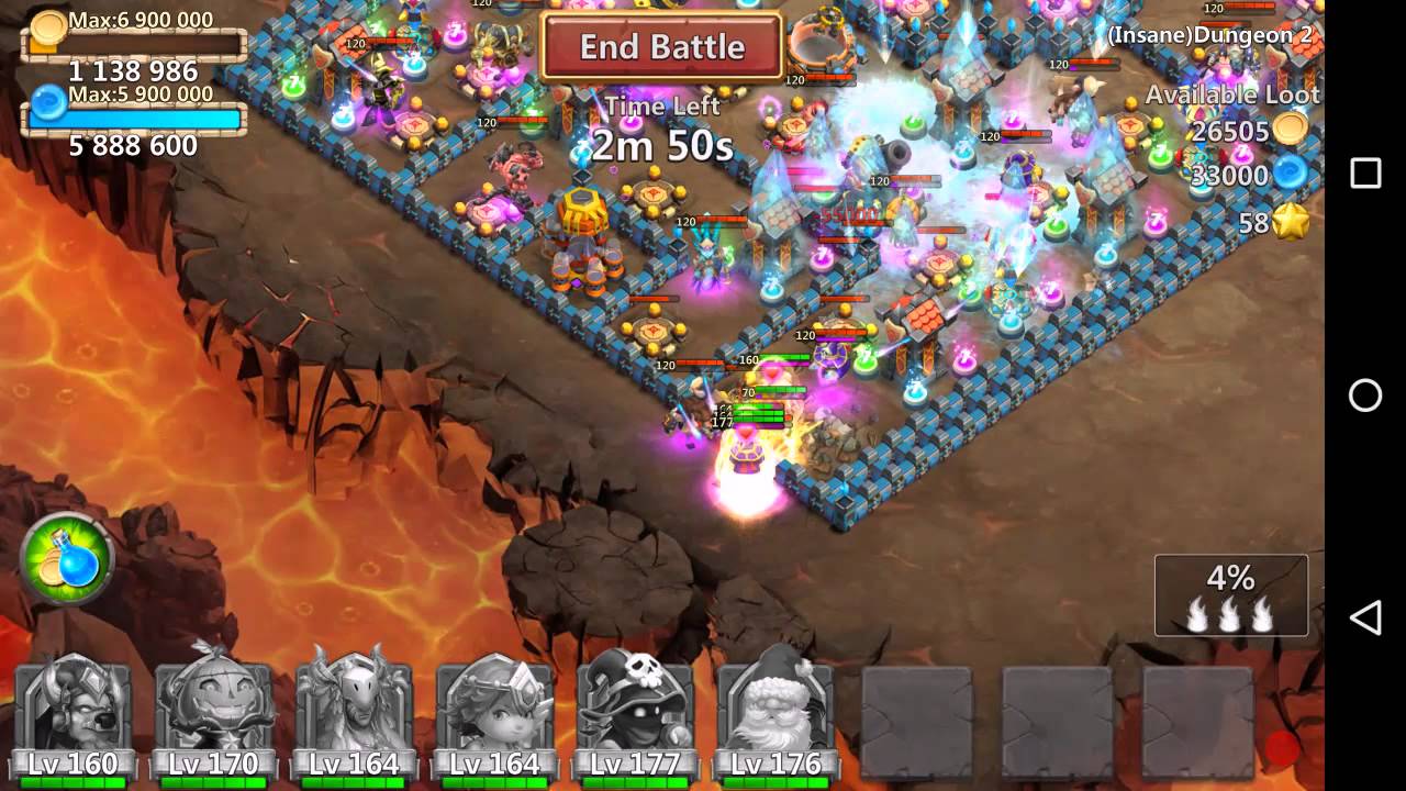 Castle Clash Insane 2-1