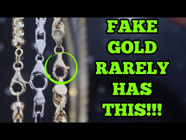 Small details EXPOSE the FAKE GOLD SCAM! 