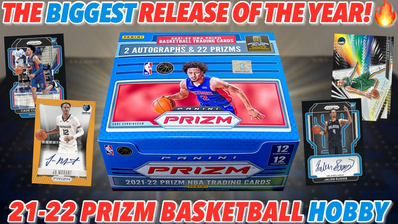 Opening a HOBBY box of the new Prizm 🏀! SICK HITS!🔥 | 2021-22