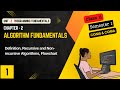 Algorithm fundamentals - Flowchart | Unit 2 Chapter 2 Part 1 | Class 11 Semester 1 | COMS & COMA