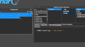 DEMO: Tiny Pharo Persistence Helper Tool