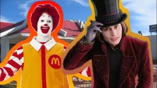 Willy Wonka vs Ronald McDonald | Fanmade Remake of ERB10