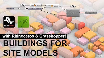 Create Building Masses with Grasshopper & Rhinoceros (Easily) - Building Mass Rhino & Grasshopper
