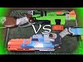 НЁРФ Следжфаер против Слингфаер // NERF Sledgefire vs Slingfire