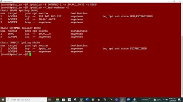 Practica como Configurar un firewall iptables desde cero SIN FIREWALLD