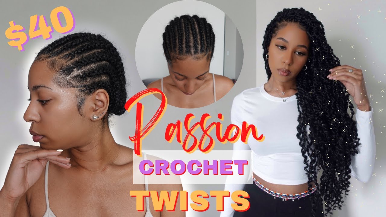 PASSION KAI TWISTS | CROCHET HAIR | LEONYERI HAIR | 24Inch | 8Packs | 1B