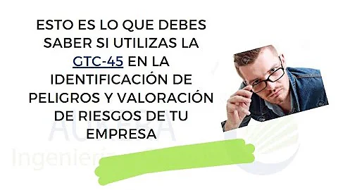 Claves GTC 45 que se consideran en auditorias.