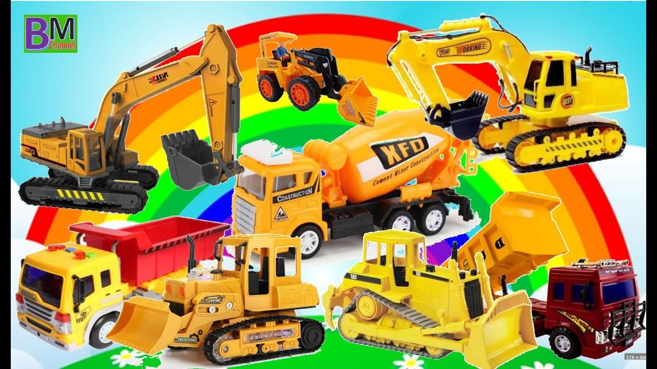  Kendaraan  Mainan  Anak  anak  Kontruksi Bangunan dan Mobil 