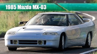 Amazing But Forgotten Concept Cars: 1985 Mazda MX-03 - YouTube
